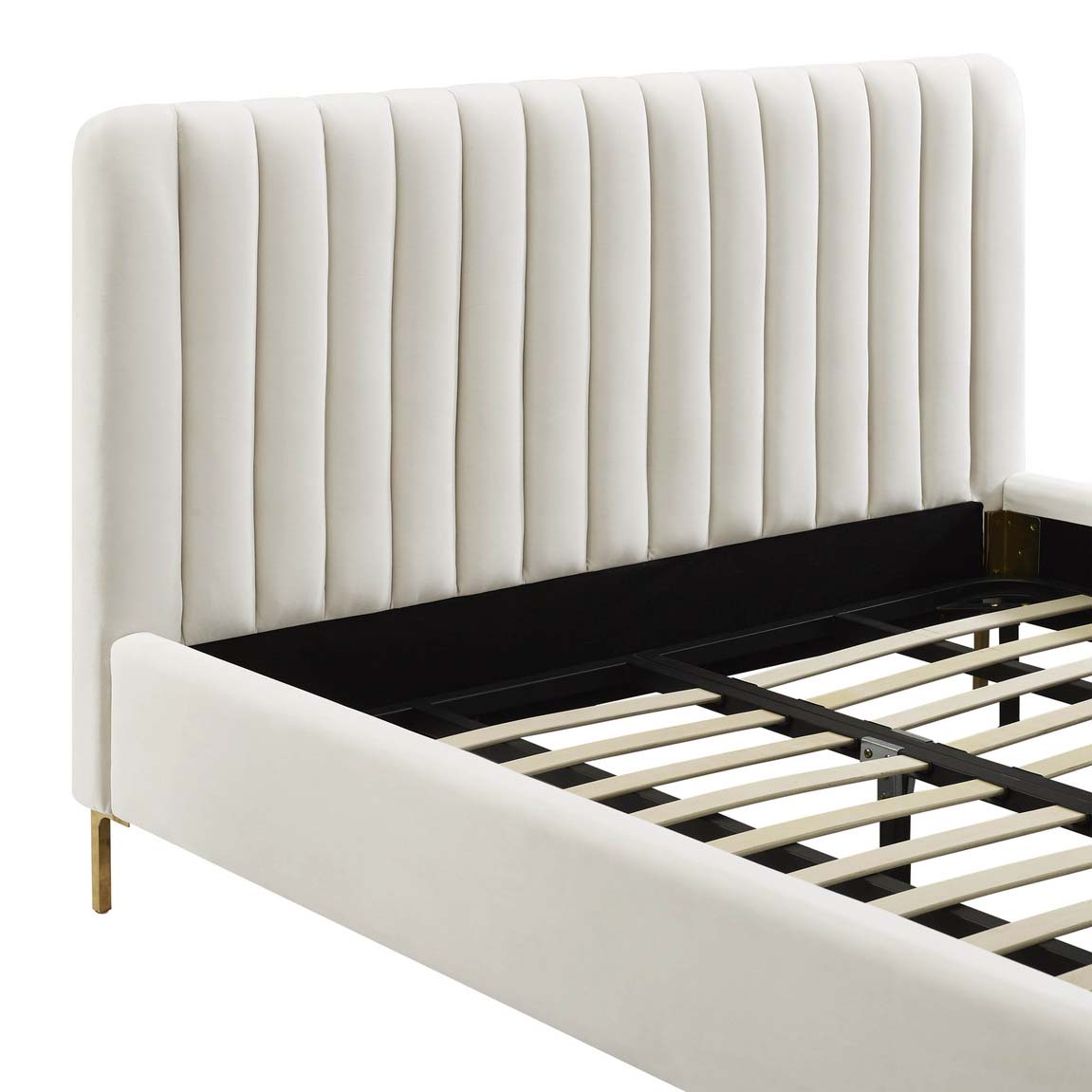 Angela Velvet Bed | TOV | Home Elegance USA