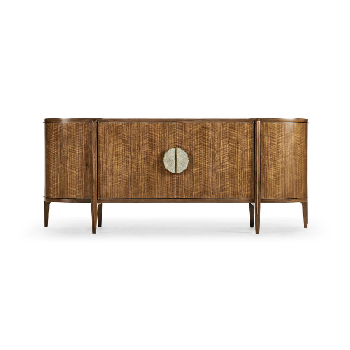 Toulouse Sideboard 83-Inch Walnut Storage Cabinet | Jonathan Charles Fine Furniture