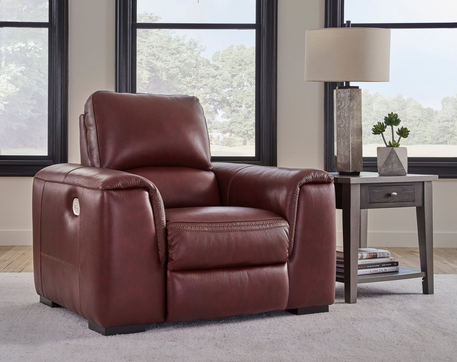 Ashley Garnet Alessandro PWR Recliner/ADJ Headrest | Home Elegance USA