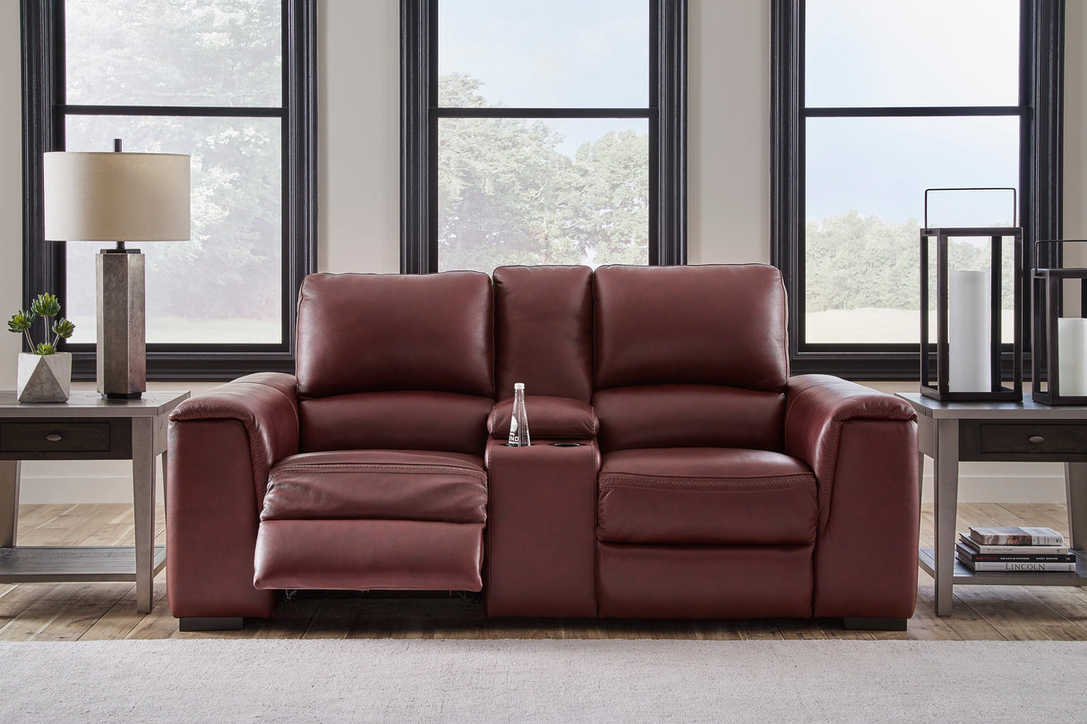 Ashley Garnet Alessandro PWR REC Loveseat/CON/ADJ HDRST - Home Elegance USA