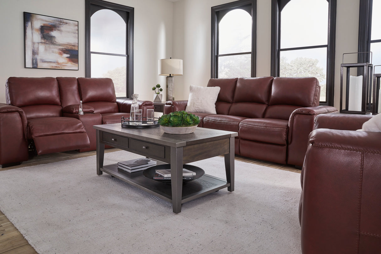 Ashley Garnet Alessandro PWR REC Loveseat/CON/ADJ HDRST - Home Elegance USA