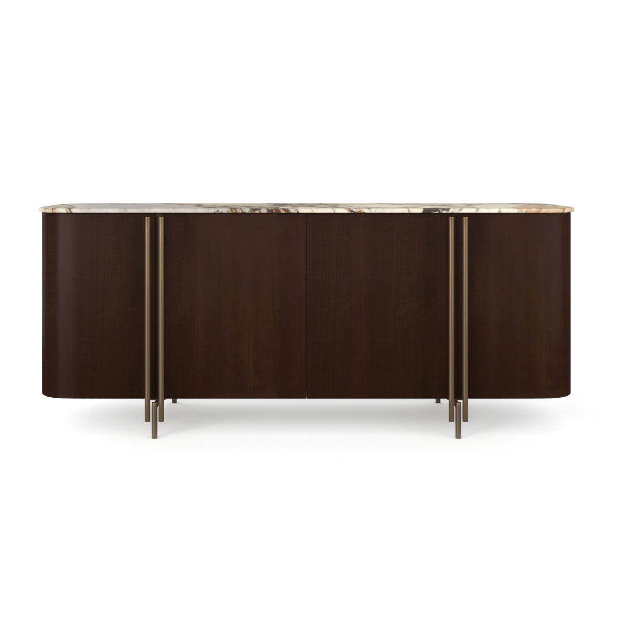 Vena Sideboard with Calacatta Viola Stone Top | Caracole Classic