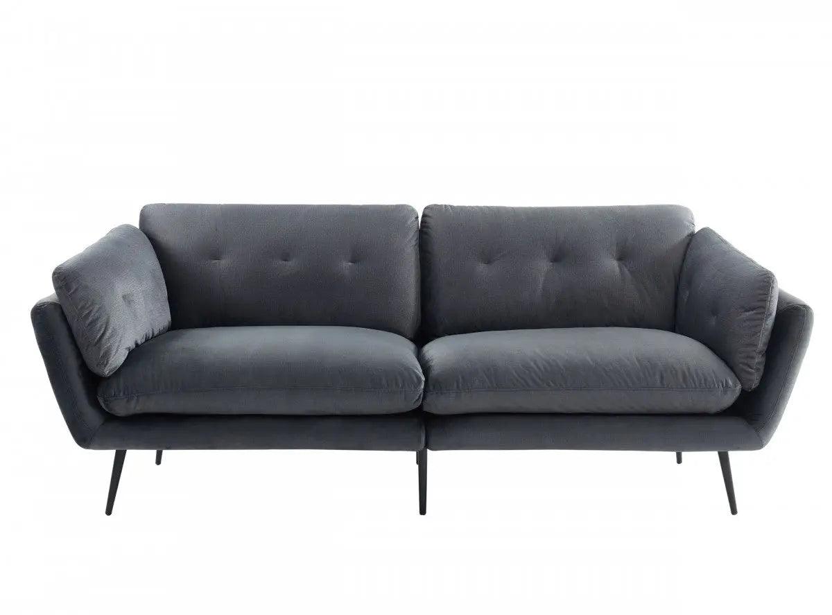 Divani Casa Cody Modern Dark Grey Fabric Sofa Vghcjym2013 - Dkgry | Home Elegance USA