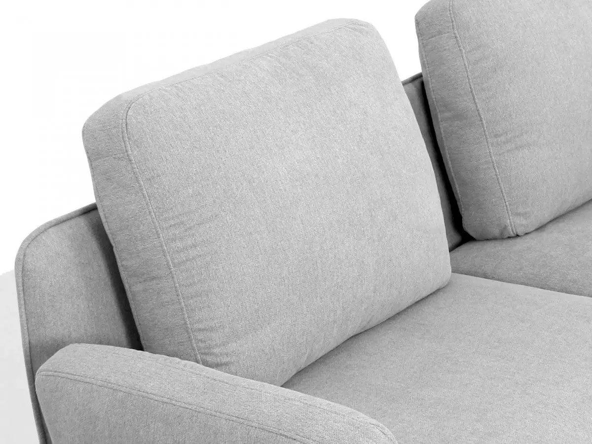 Divani Casa Dolly Modern Light Grey Fabric Sofa Vgknk8558 - Lgry - S | Home Elegance USA