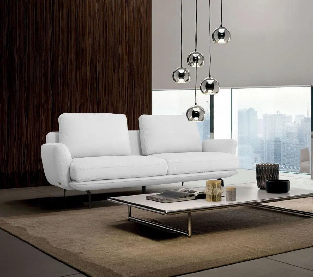 Divani Casa Dolly Modern Off White Fabric Sofa Vgknk8558 - Offwht - S | Home Elegance USA