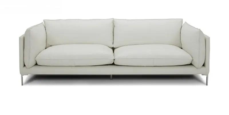 Divani Casa Harvest Modern White Full Leather Sofa Vgkkkf2627 - L2927 - Sofa | Home Elegance USA