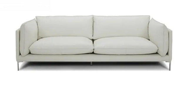 Divani Casa Harvest Modern White Full Leather Sofa Vgkkkf2627 - L2927 - Sofa | Home Elegance USA