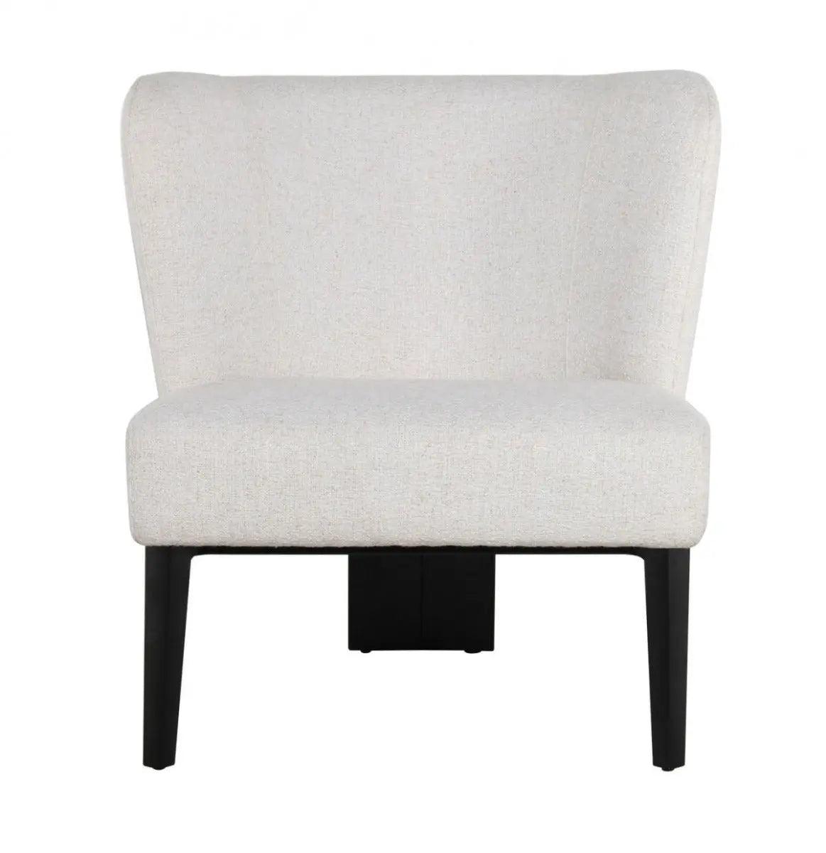 Divani Casa Ladean Modern White Accent Chair Vgeugd8767Blk - Wht - Ch | Home Elegance USA