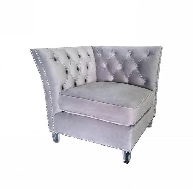 Divani Casa Ladue Transitional Corner Seater Vghk - F9033 - 70 - 80 | Home Elegance USA