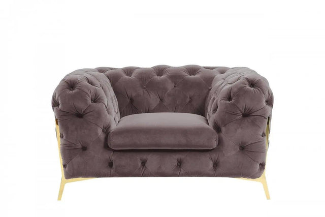 Divani Casa Sheila Transitional Silver Fabric Chair Vgca1346 - Sil - Ch | Home Elegance USA