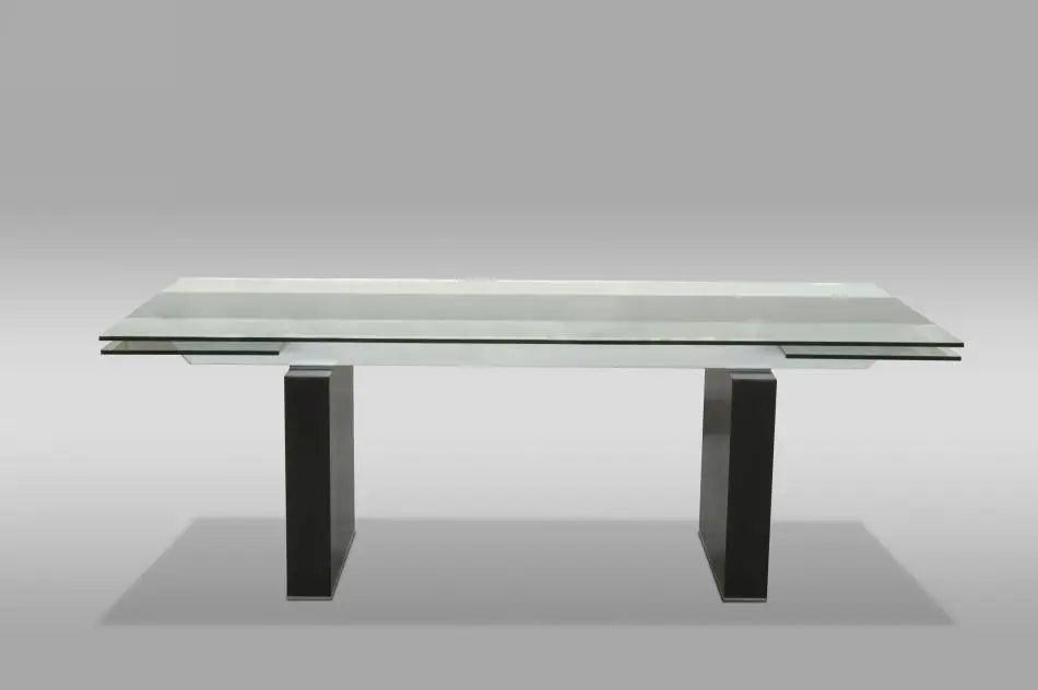 Vig Furniture - Lisbon Extendable Dining Table - Vggu-328L-B