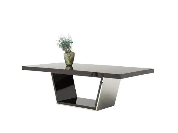 Vig Furniture - Modrest Christa Modern Ebony Dining Table - Vghb220T