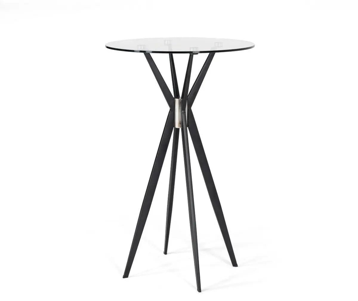 Vig Furniture - Modrest Kaitlyn - Modern Black Bar Table - Vghr7039-Blk
