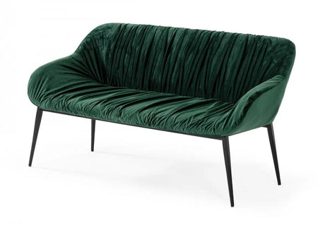 Vig Furniture - Modrest Katrina - Modern Green Fabric Bench - Vgeumc-9389Sf-2-Bench