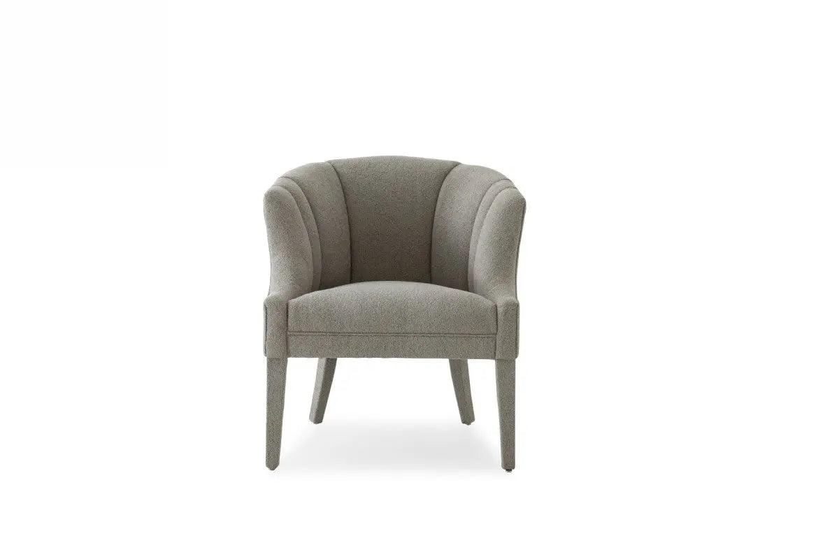 Vig Furniture - Modrest Ladera - Glam Grey Fabric Accent Chair - Vgodzw-857