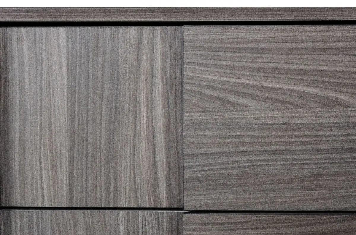 Vig Furniture - Nova Domus Asus - Italian Modern Elm Grey Dresser - Vgacasus-Drs-Gry-1