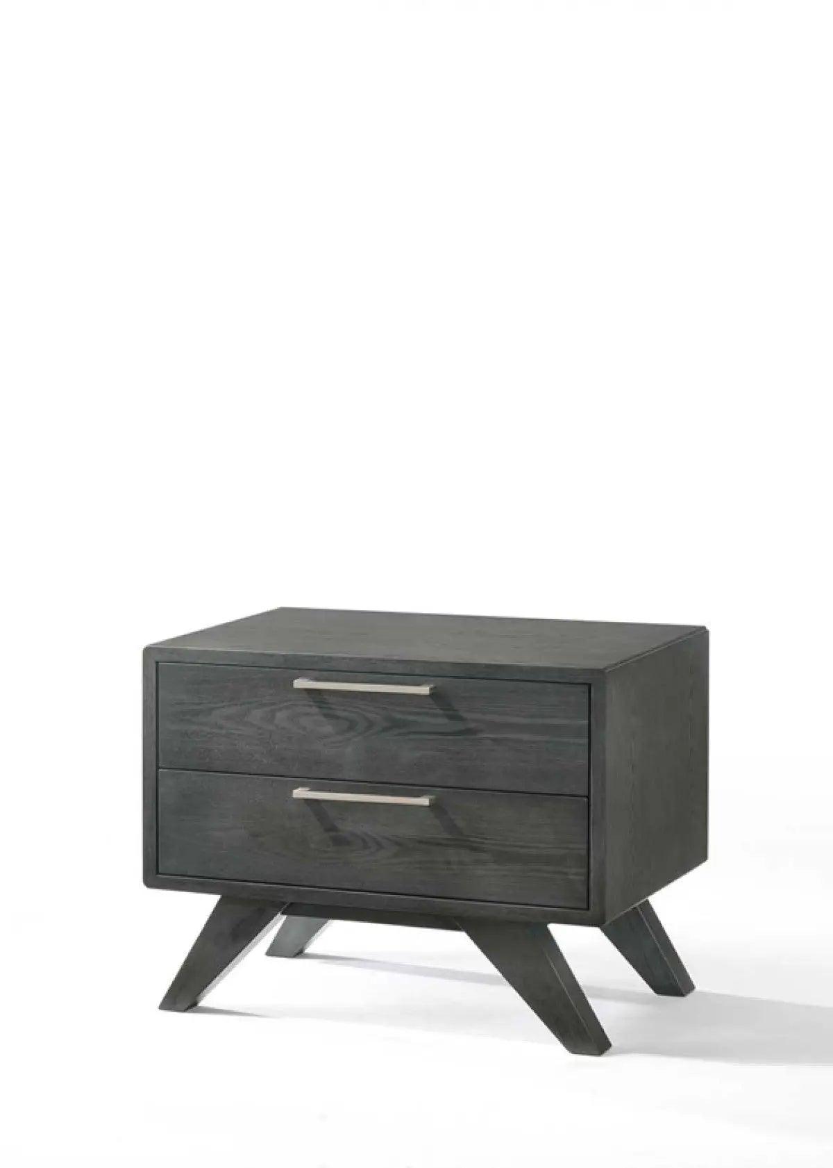 Vig Furniture - Nova Domus Soria Modern Grey Wash Nightstand - Vgmabr-32-Ns-Gry