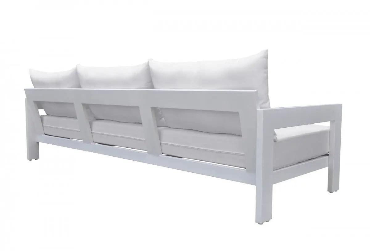 Vig Furniture - Renava Wake - Modern White Outdoor Sofa - Vggemontalk-Wht-S