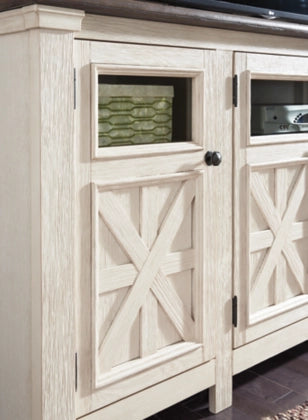 Extra Large TV Stand Gray Bolanburg W647-60 - Ashley - Home Elegance USA