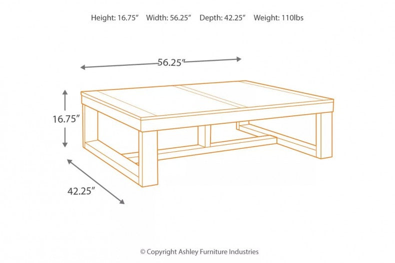 Watson Coffee Table by Ashley Furniture Ashley Furniture