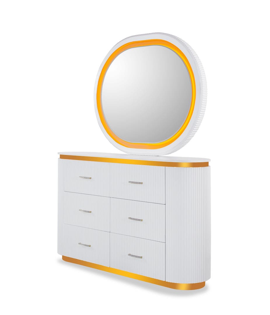 Zoe Dresser & Mirror Cosmos