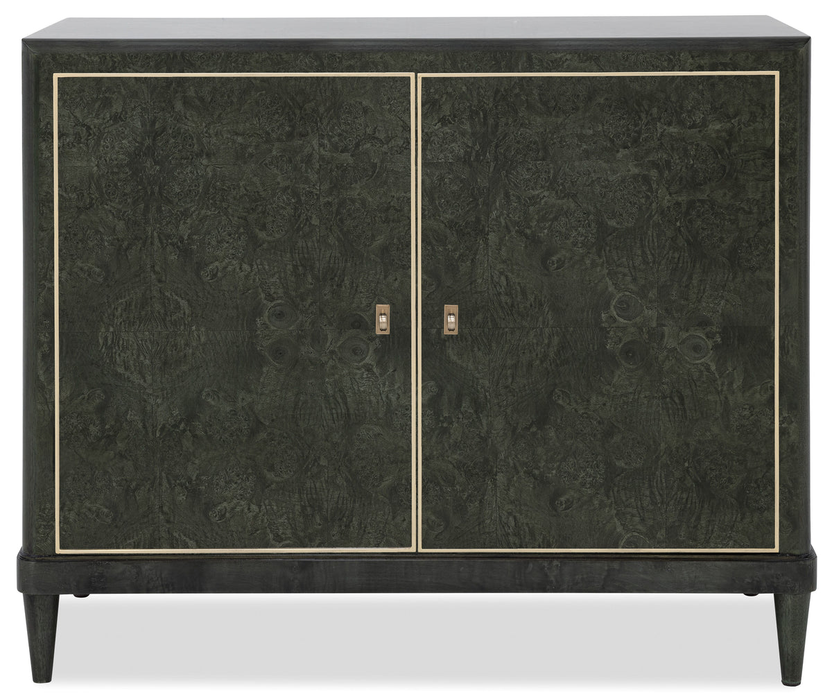 Melange Envy Door Chest - Dark Green by Hooker Furniture - View 2