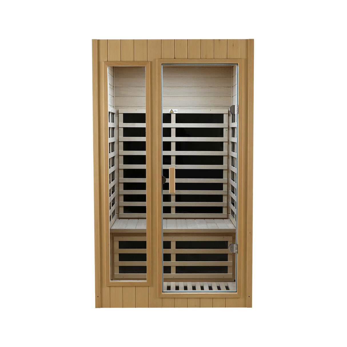 Hemlock Two-person far infrared roof embedded indoor sauna room - sold by Home Elegance USA