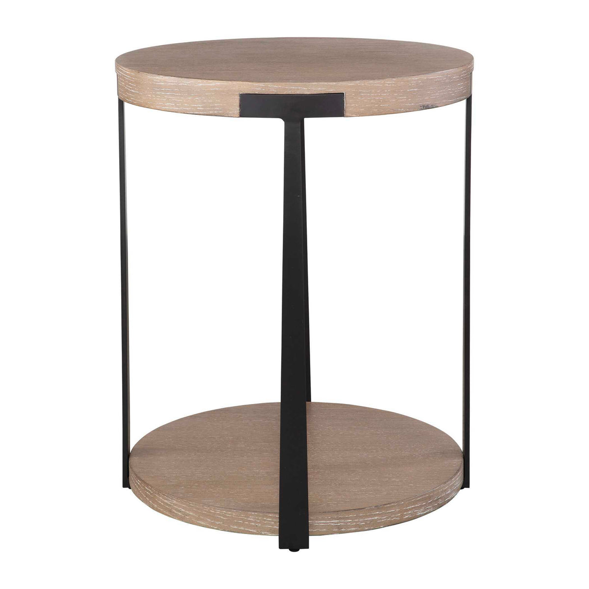 Palisade Round Side Table Natural - Light Brown by Uttermost - View 4