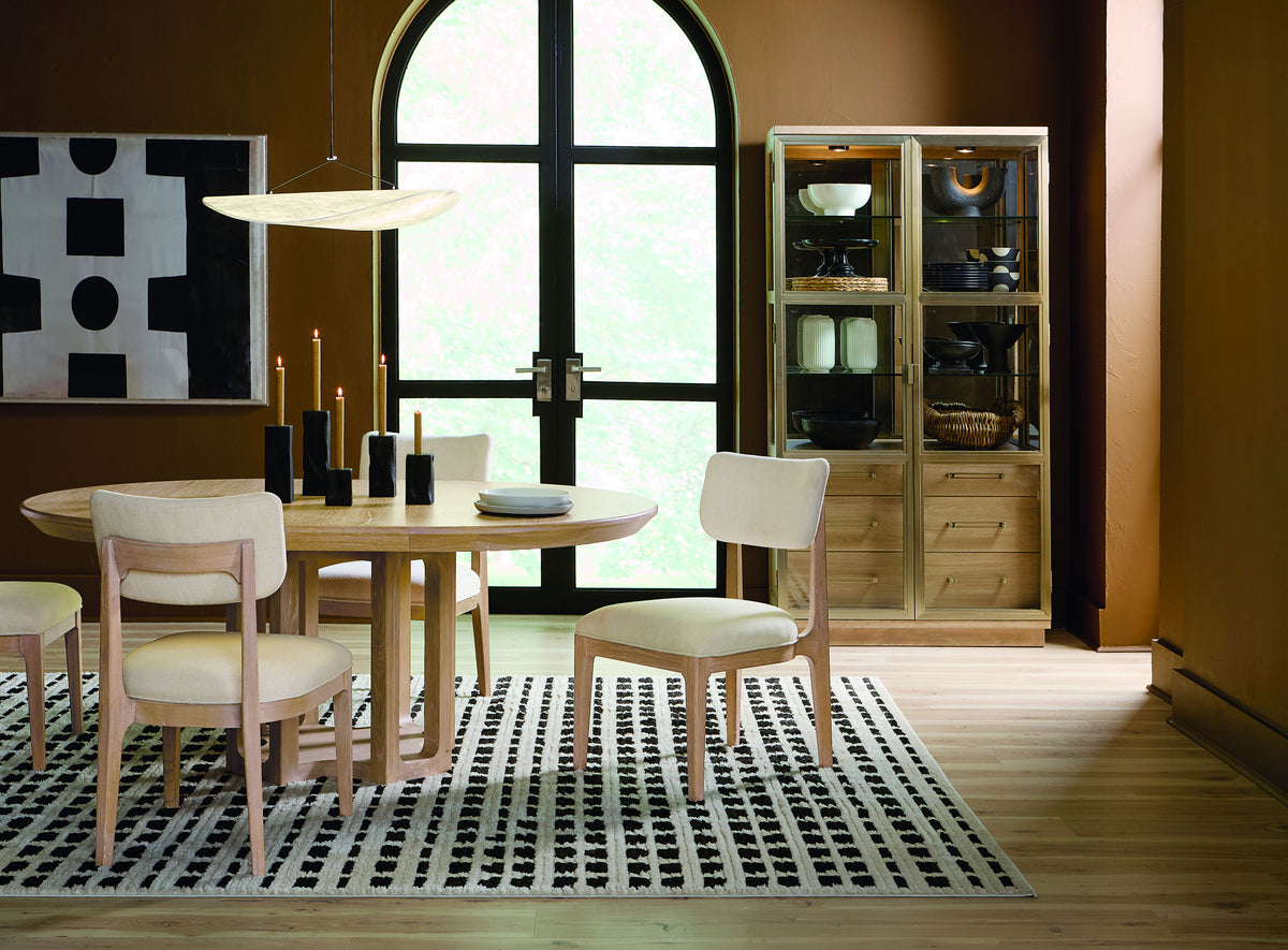 Banyon Bay Display Cabinet Desert Oak - Light Brown by Hooker Furniture - View 2