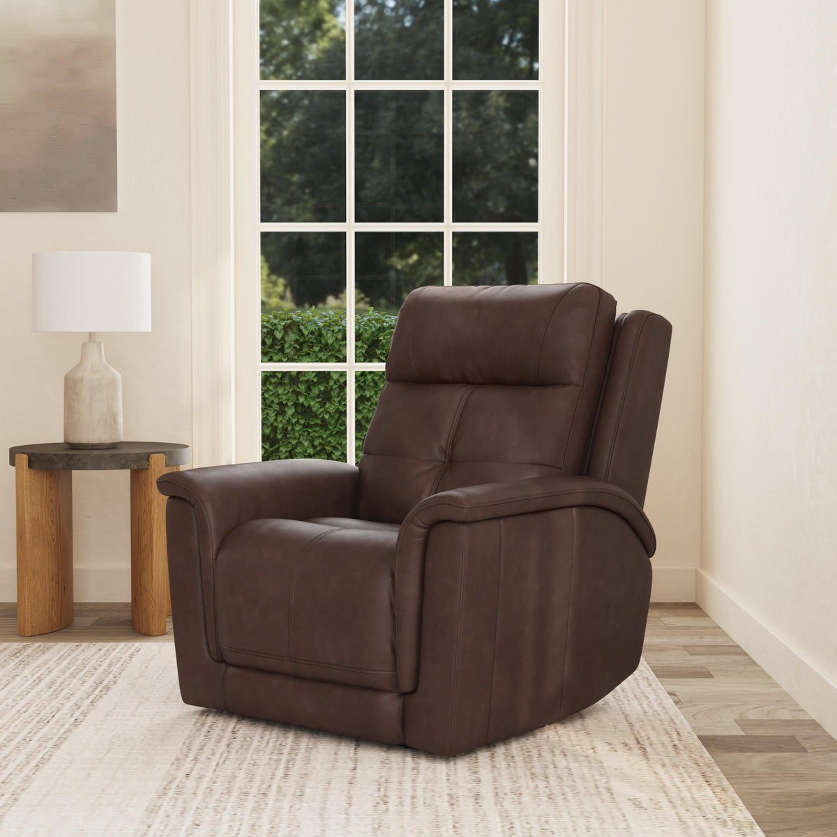 Ranger Power Recliner With Power Headrest, Lumbar, Heat & Massage - Rustic Brown | Flexsteel