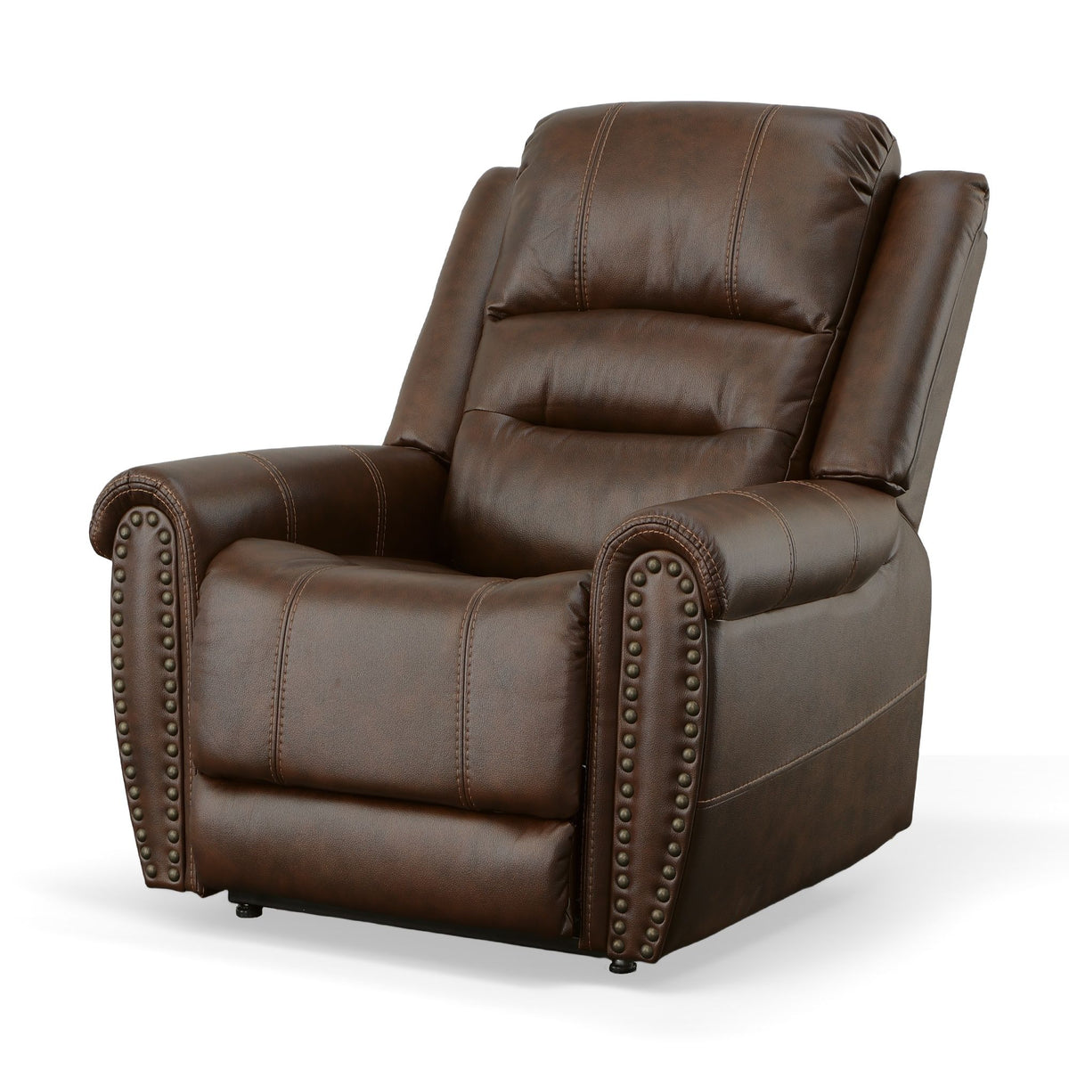 Oscar Power Lift Recliner With Right-Hand Control & Power Headrest - Pumpernickel | Flexsteel