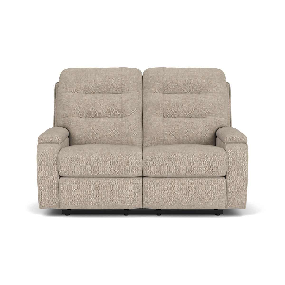 Kerrie Transitional Fabric Reclining Loveseat | Flexsteel