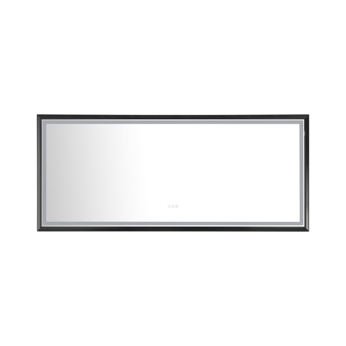 88 in. W x 38 in. H Super Bright Led Bathroom Mirror with Lights, Metal Frame Mirror Wall Mounted Lighted Vanity Mirrors for Wall, Anti Fog Dimmable Led Mirror for Makeup, Horizontal/Verti | Home Elegance USA