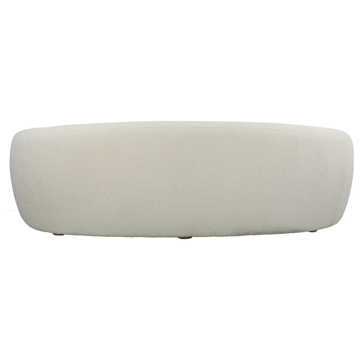Capra Art Deco White Sofa by Uttermost - View 7