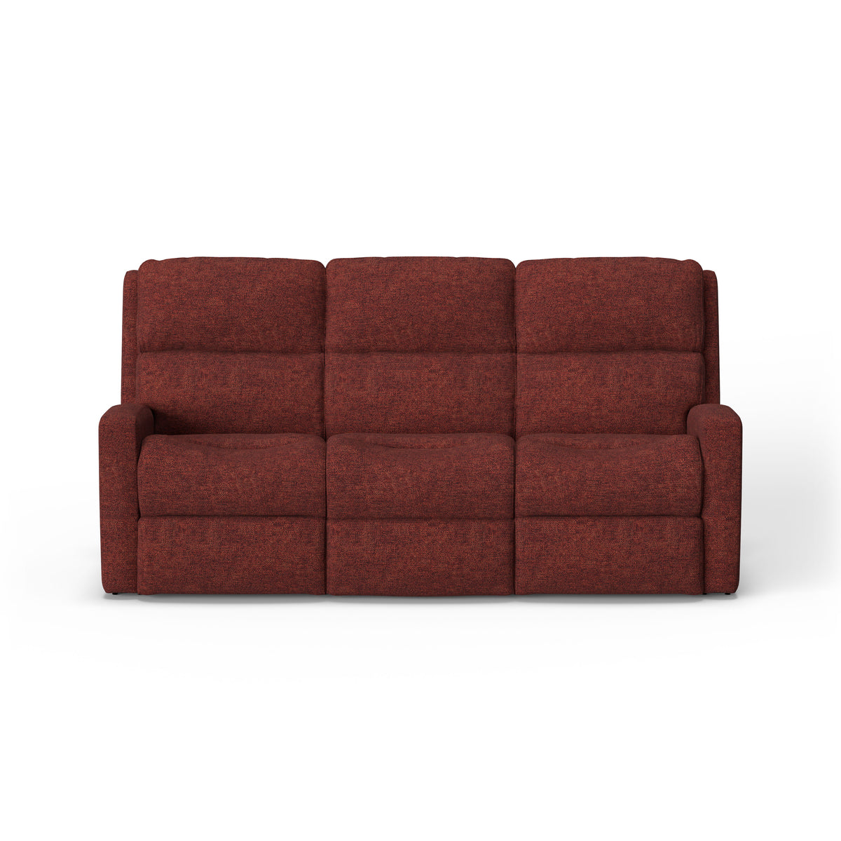 Catalina Transitional Fabric Power Reclining Sofa With Power Headrests | Flexsteel