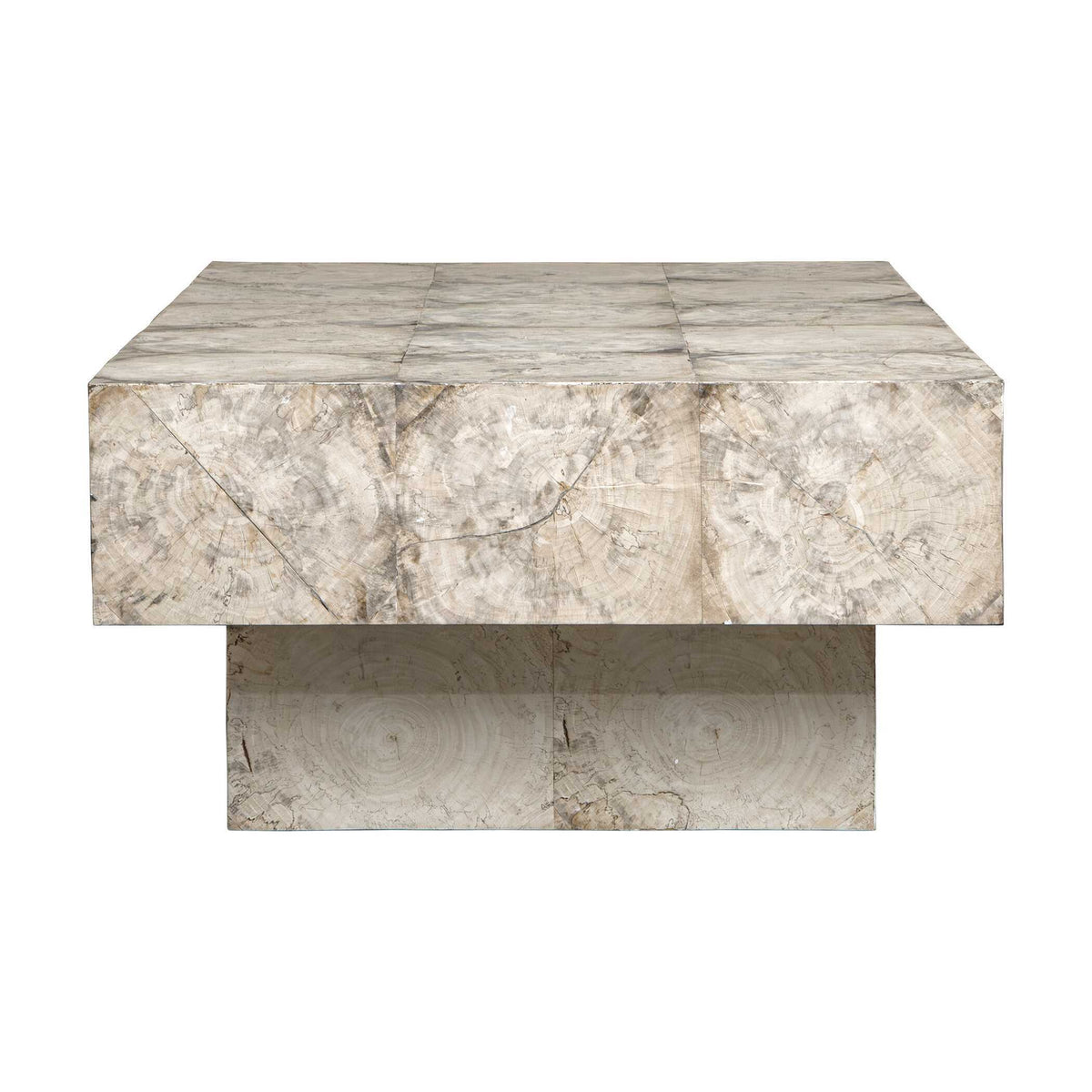 Kotoa Bleached Coffee Table White,Woodtone - Beige by Uttermost - View 4