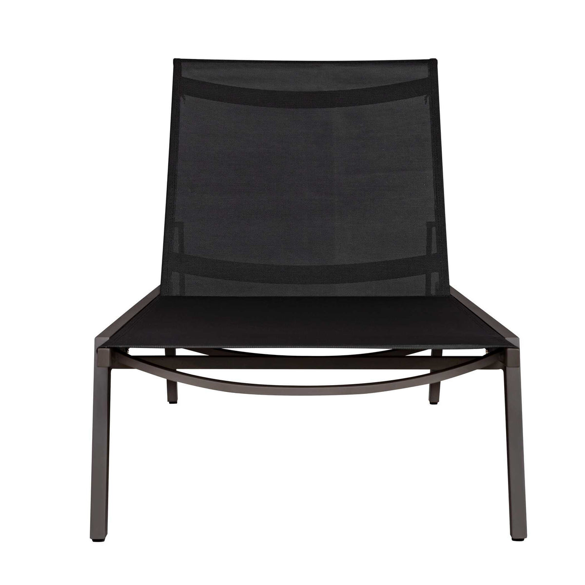 Bea Outdoor Pool Chaise - Black by Uttermost - View 10