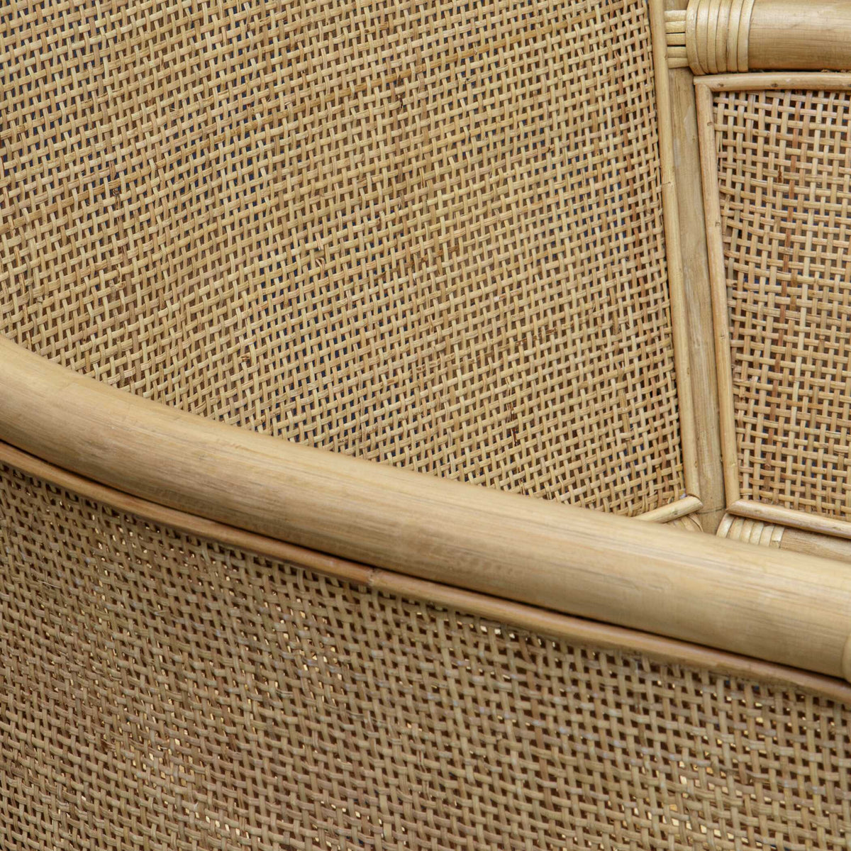 Pacific Rattan Counter Stool - Light Brown / White by Uttermost - View 9