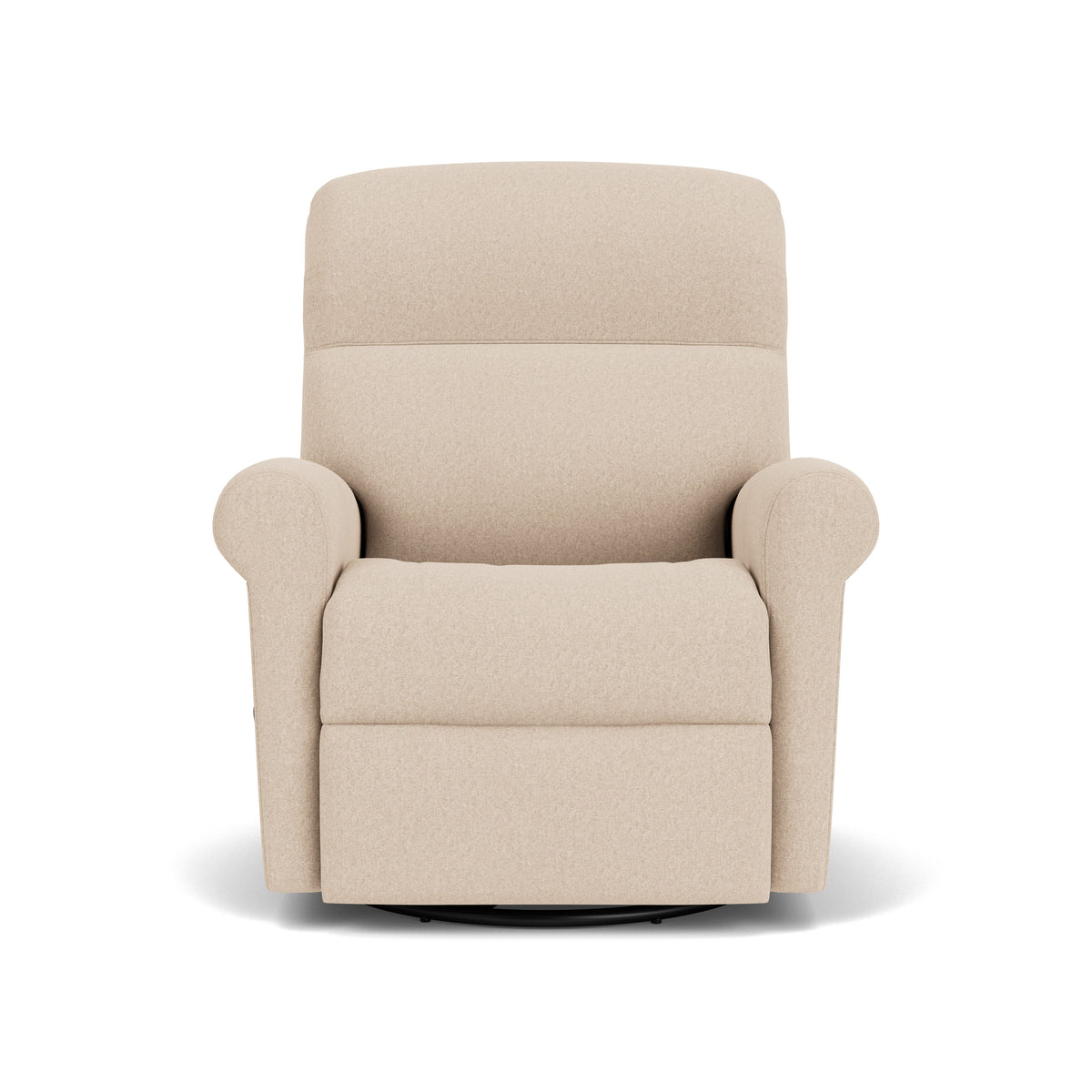 Davis Traditional Leather Swivel Gliding Recliner | Flexsteel