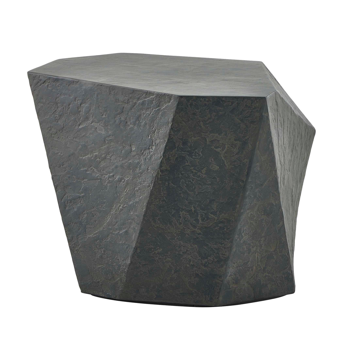 Parra Outdoor Side Table Slate - Black by Uttermost - View 11