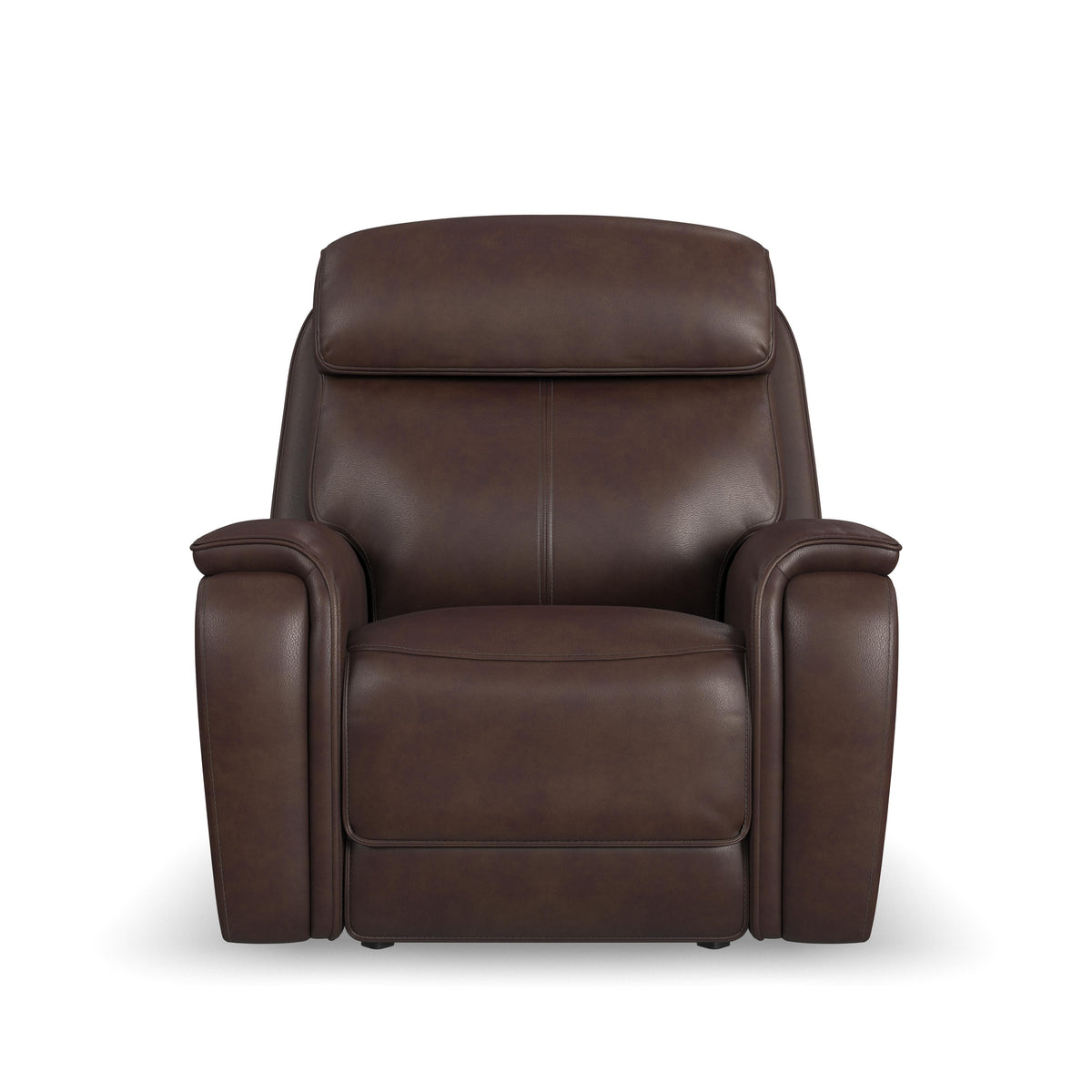 Walker Power Gliding Recliner With Power Headrest & Lumbar - Dark Brown | Flexsteel