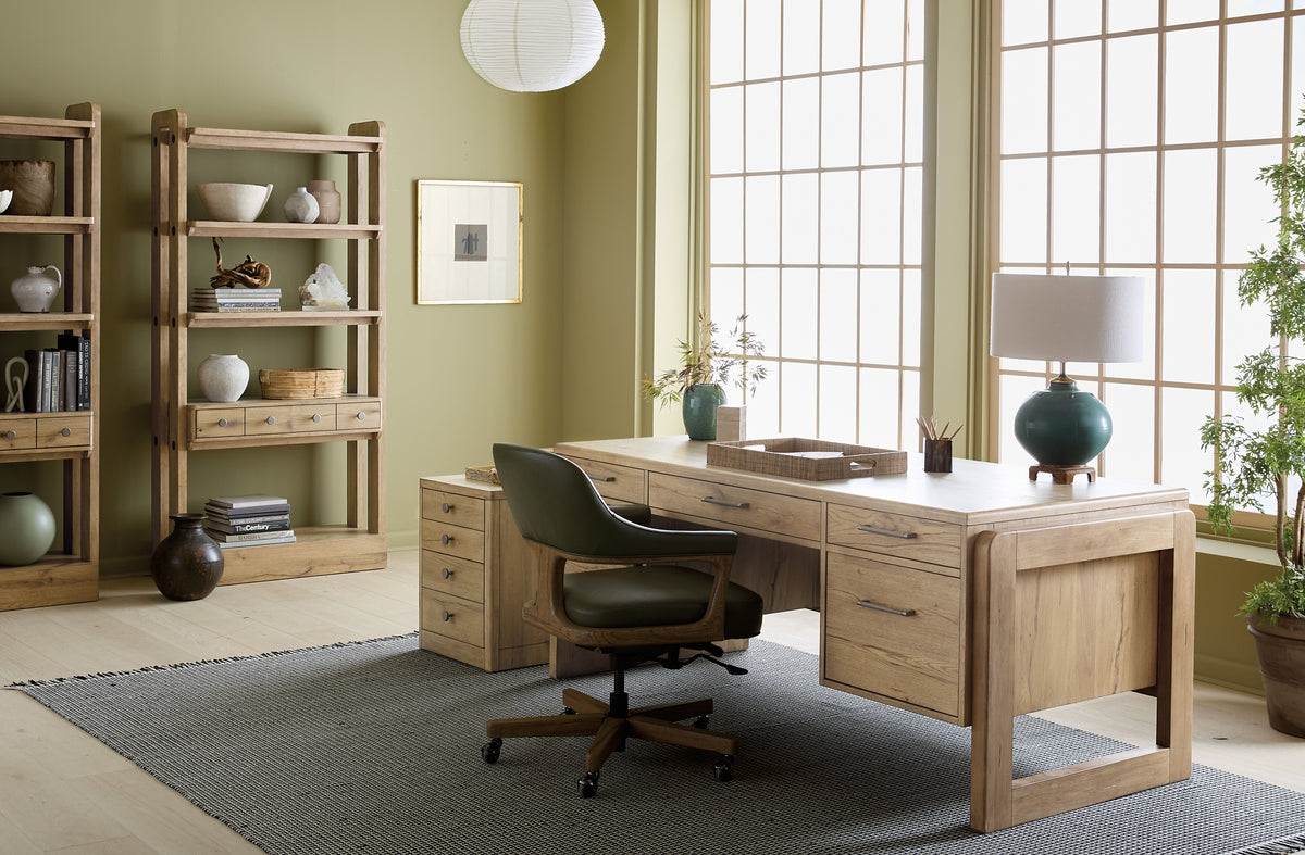 Mobile File Cabinet - Light Brown by Hooker Furniture - View 3