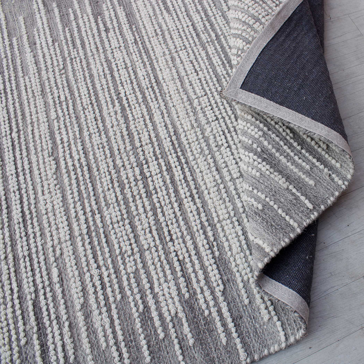 Salida Wool 8 X 10 Rug - Dark Gray by Uttermost - View 4