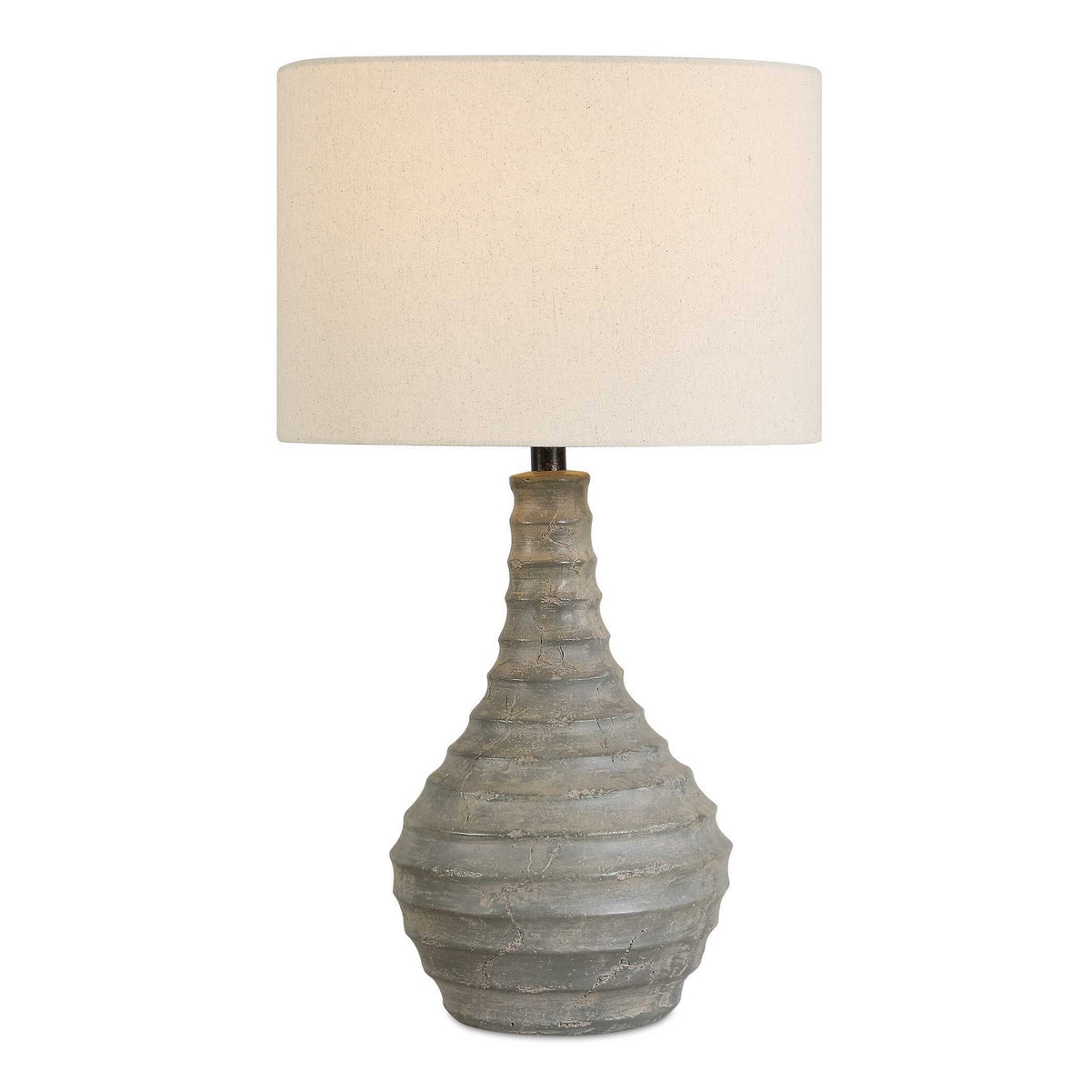 Stratum Rustic Outdoor Table Lamp - Gray by Uttermost - View 1
