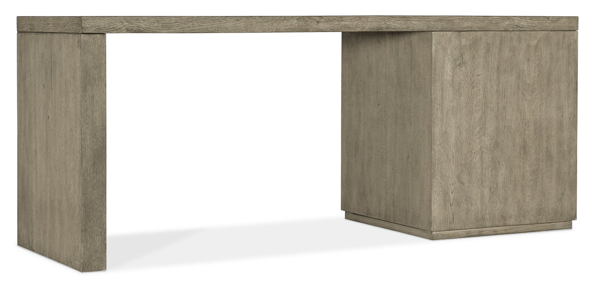 Linville Falls 72" Desk With One File - Gray by Hooker Furniture - View 3