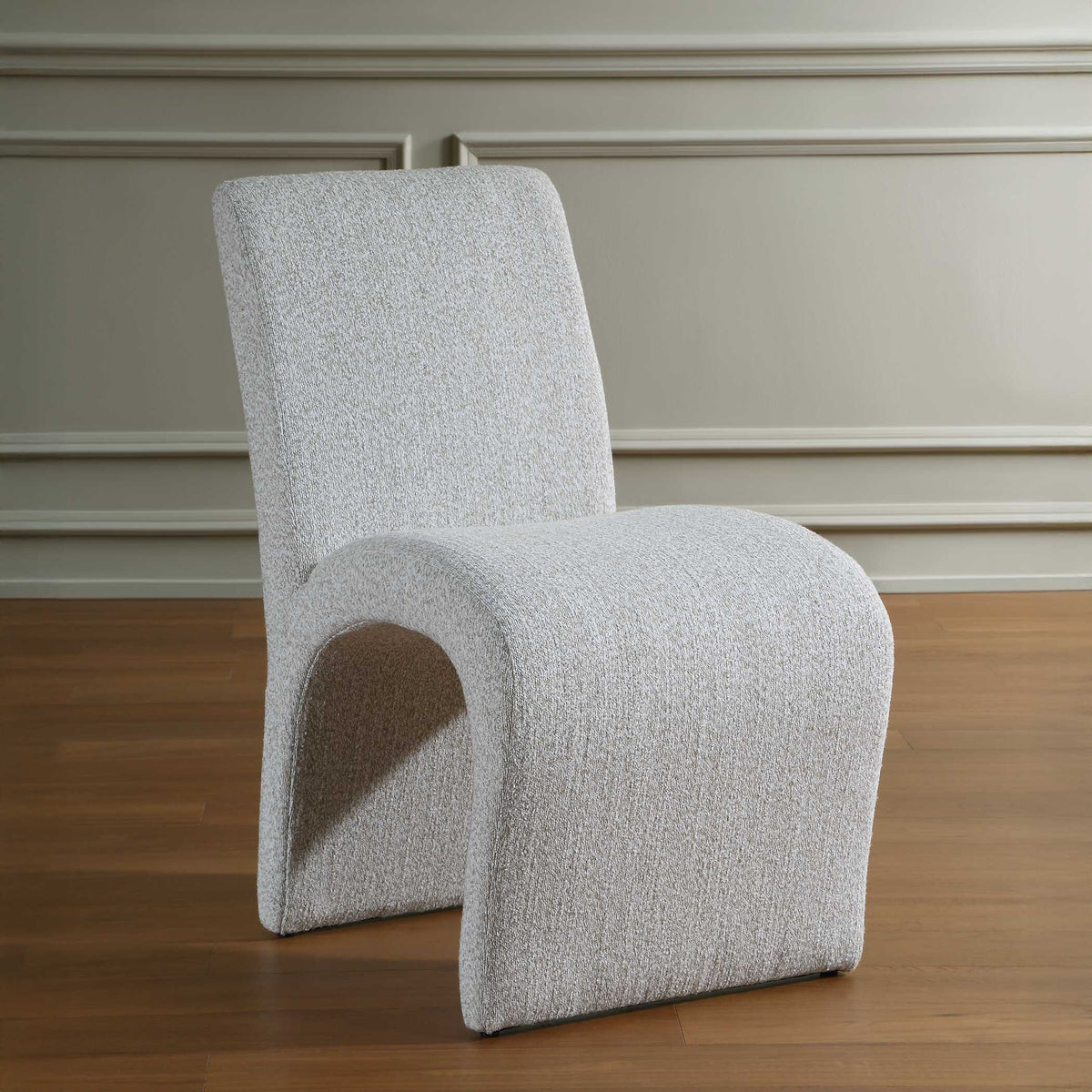 Valentin Dining Chair - White by Uttermost - View 4