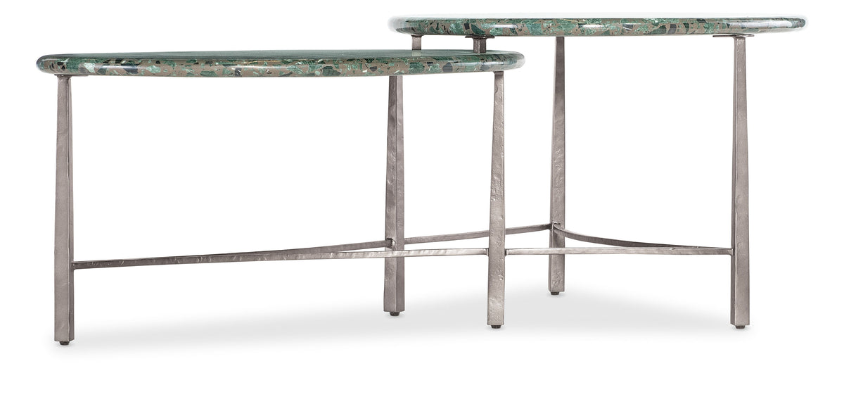 Commerce And Market Antares Coffee Table - Green / Silver by Hooker Furniture - View 1