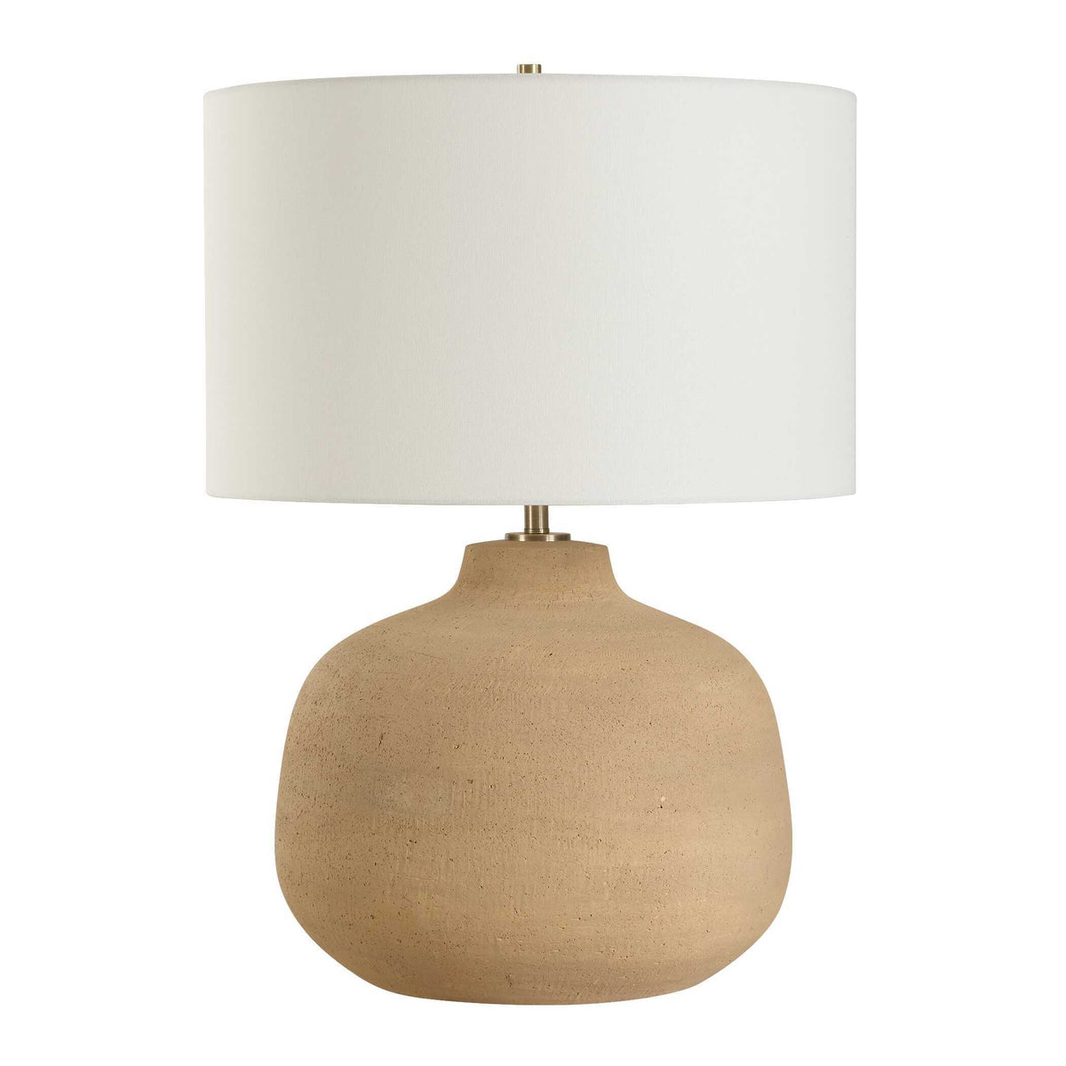 Cline Table Lamp Terracotta - Light Brown by Uttermost - View 3