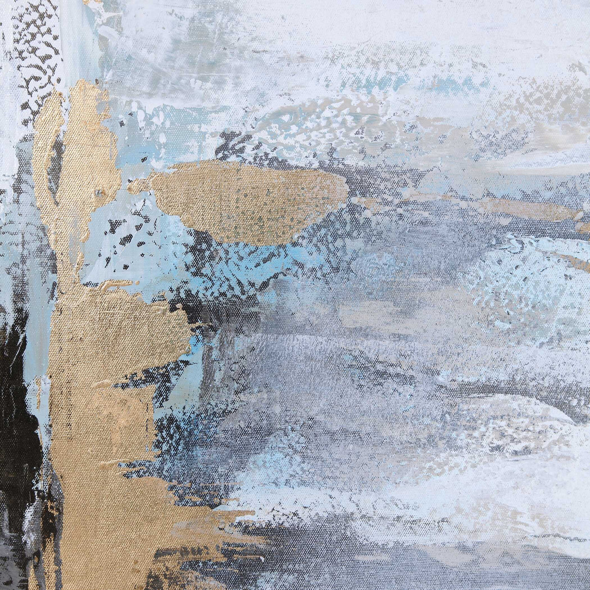 Road Less Traveled Abstract Art - Blue / Yellow by Uttermost - View 6