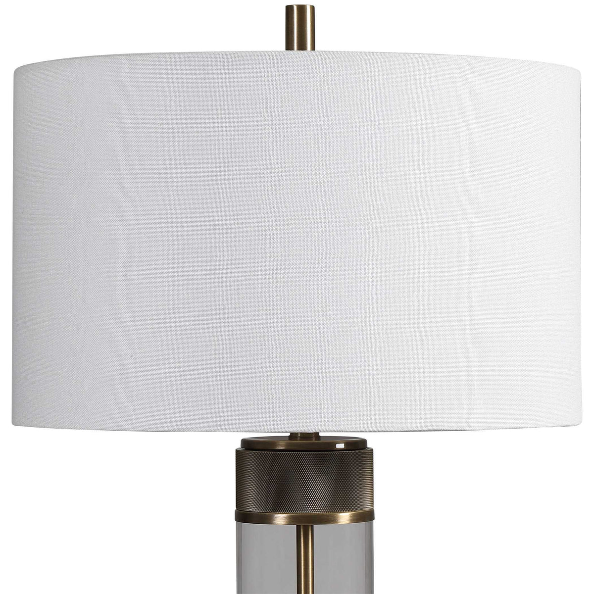 Anmer Industrial Table Lamp - Light Brown / White by Uttermost - View 6